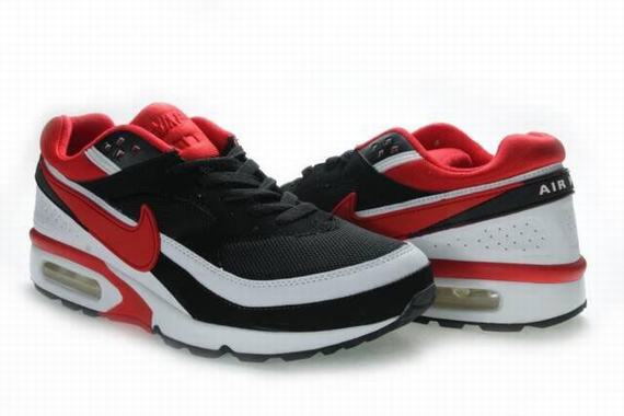 New Men'S Nike Air Max Black/White/Red